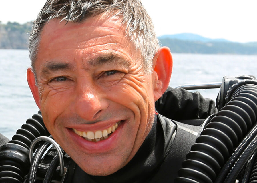 François Sarano, docteur en océanographie, plongeur professionnel et auteur © Stéphane Granzotto