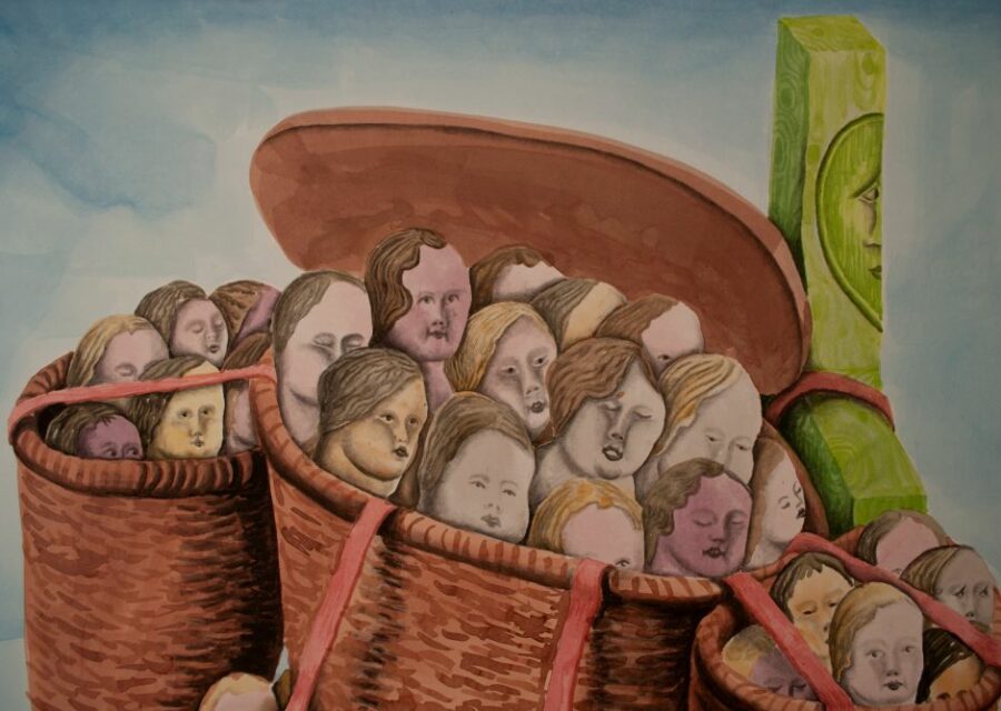 maelle ledauphin le meneur de bebes detail