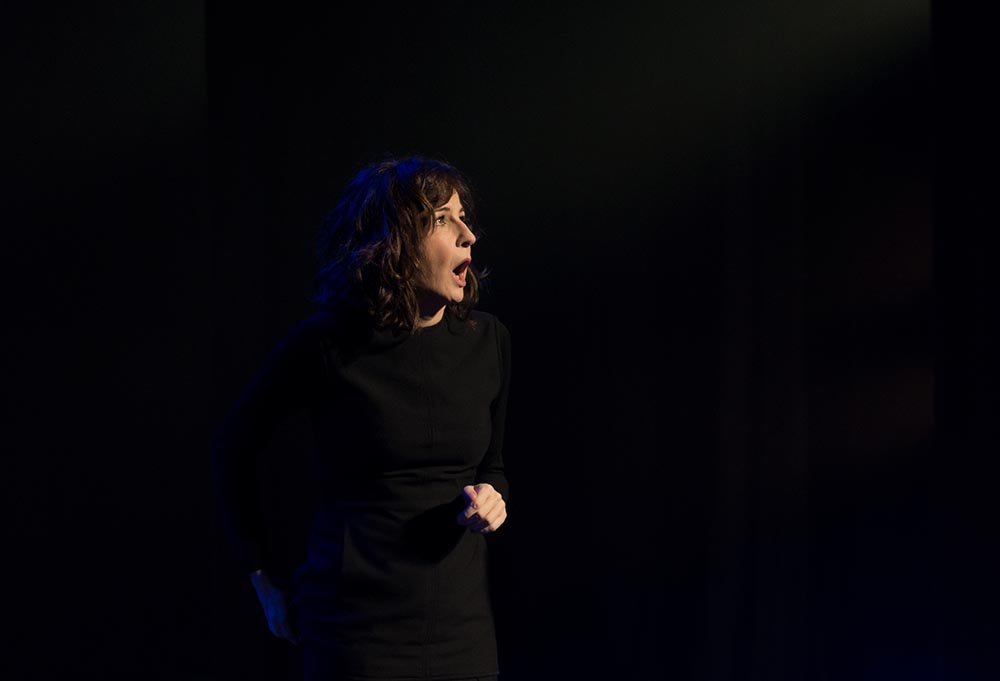 Valérie Lemercier seule sur scène