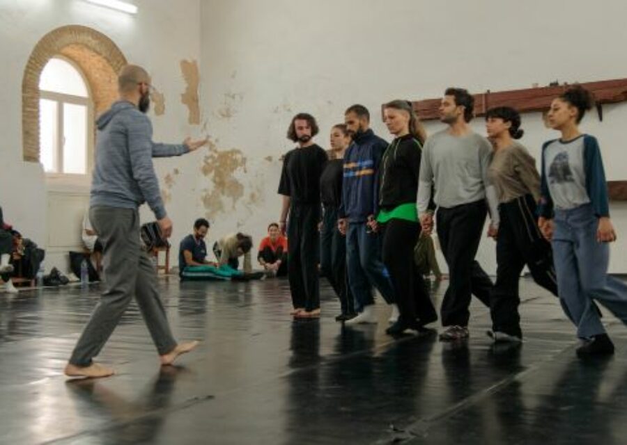 photo d'un atelier d'initiation à l'ahidous