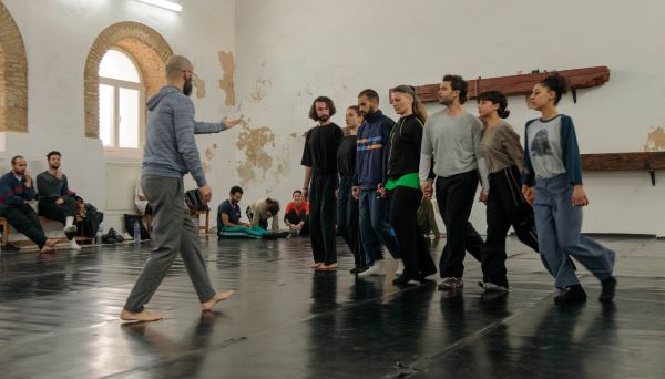 photo d'un atelier d'initiation à l'ahidous