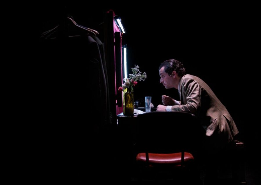 Photo du spectacle La vie et la mort de J. Chirac, roi des Français