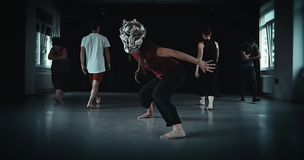 Photo de répétition du spectacle Du sel sur nos chaussures
