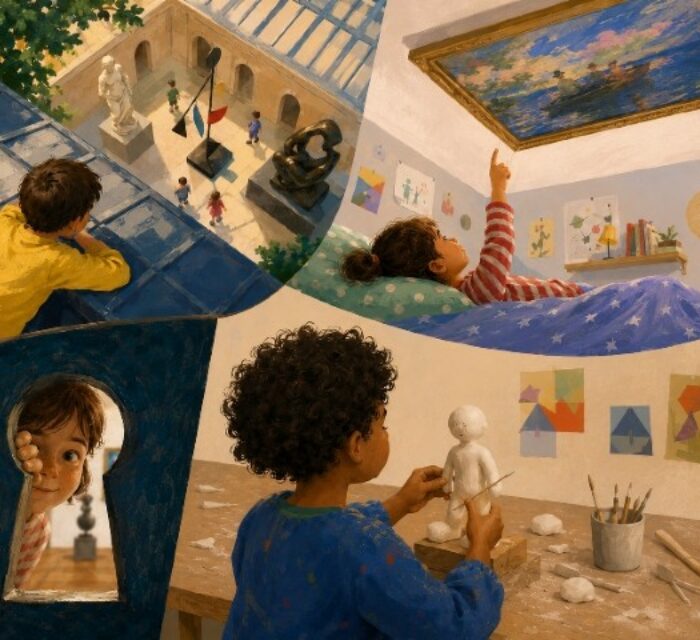 illustration de l'atelier le musée à l'envers