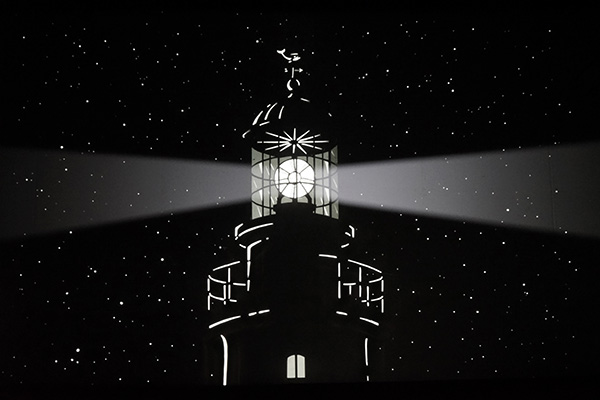 Illustration de théâtre d'ombres