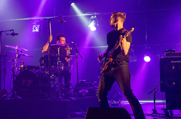 Photo d'un concert de Tranzistor