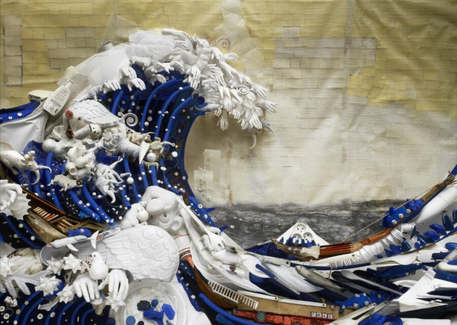 Oeuvre de Bernard Pras : La grande vague
